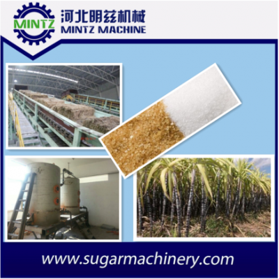 High quality cane sugar making white sugar and brown sugar machine